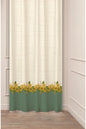 Majestic Mountain River Landscape Curtain - Deep Forest & Alpine Wilderness Digital Printed Single Panel Drape for Nature-Inspired Home Decor